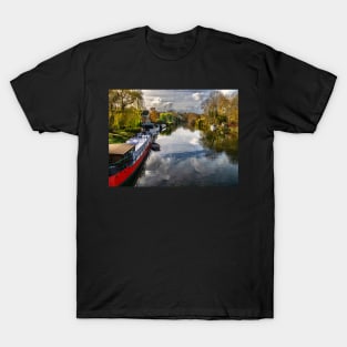 The View Upriver From Whitchurch Bridge T-Shirt